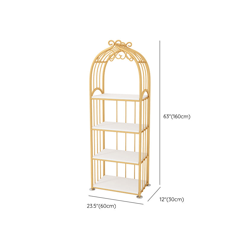 Gold Standard Bücherregal Metal Open Rücken zeitgenössischer Bücherregal