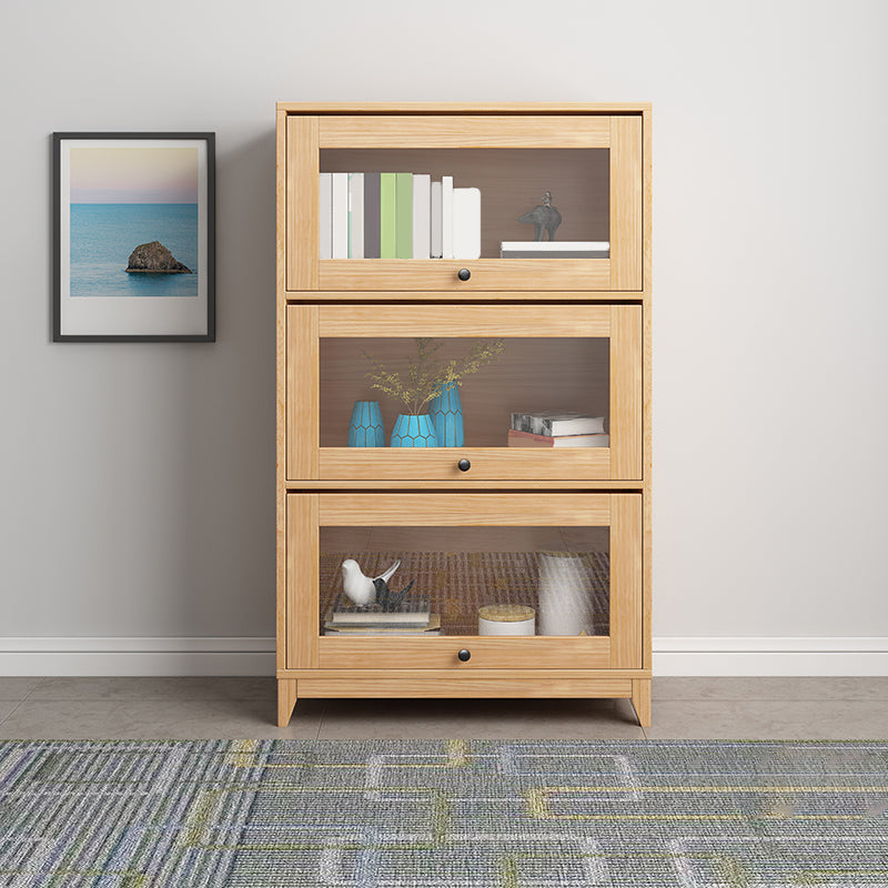 Libreria standard naturale in legno moderno libreria chiusa