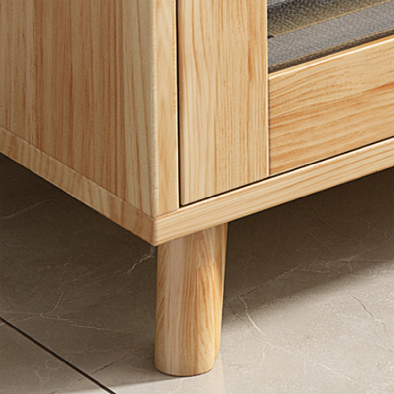 Libreria standard naturale in legno moderno libreria chiusa