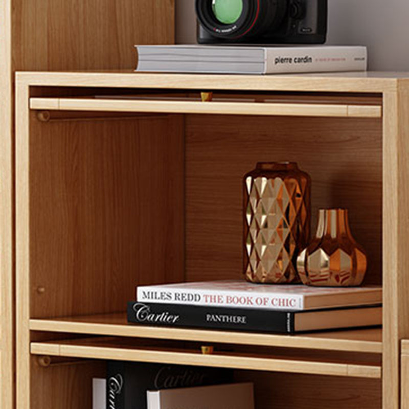 Libreria standard naturale in legno moderno libreria chiusa