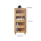 Libreria standard naturale in legno moderno libreria chiusa