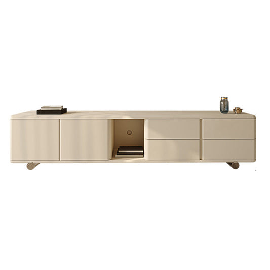 Modern Media Console Wood Media Console TV Stand with 4 Drawers Clearhalo 'furn' 'furn_tv_stands_entertainment_centers' 'Furniture' 'Living Room Furniture' 'TV Stands & Entertainment Centers' 'TV Stands & Media Storage Furniture' 'tv_stands_entertainment_centers' 7130645