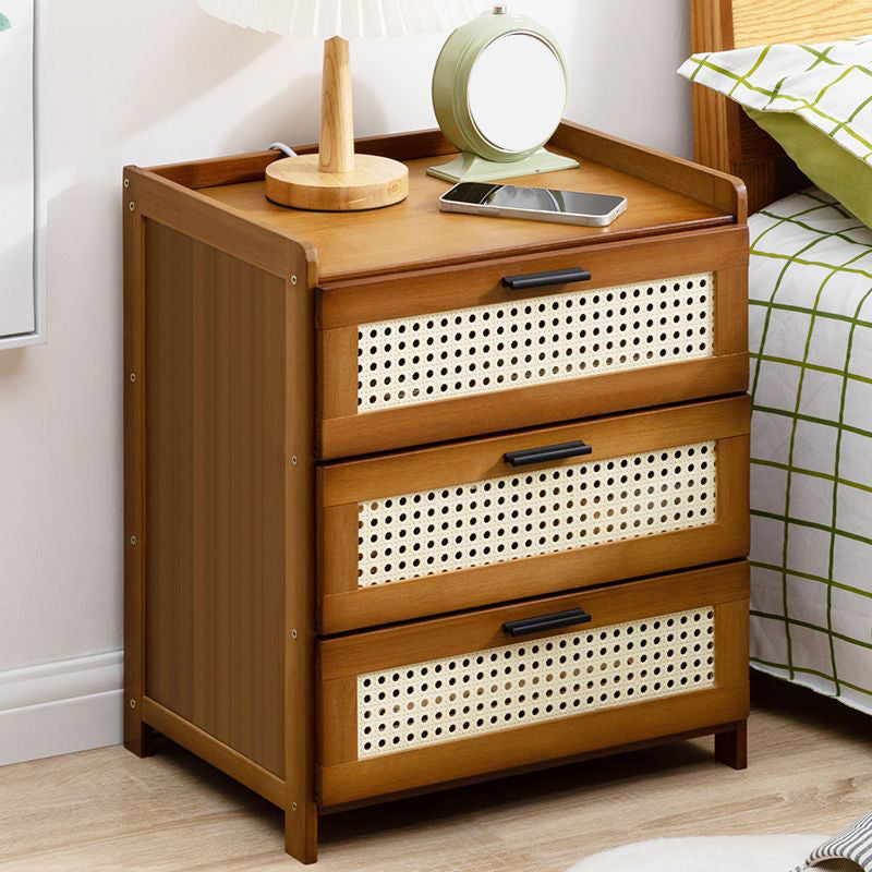 Contemporary Night Table Open Storage Accent Table Nightstand for Home Clearhalo 'Bedroom Furniture' 'furn' 'furn_night_stand' 'Furniture' 'night_stand' 'Nightstands' 7130696