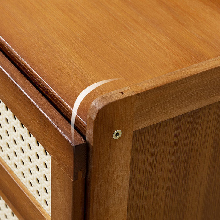 Zeitgenössischer Nachttisch offener Speicherakzentisch Nachttisch für Zuhause