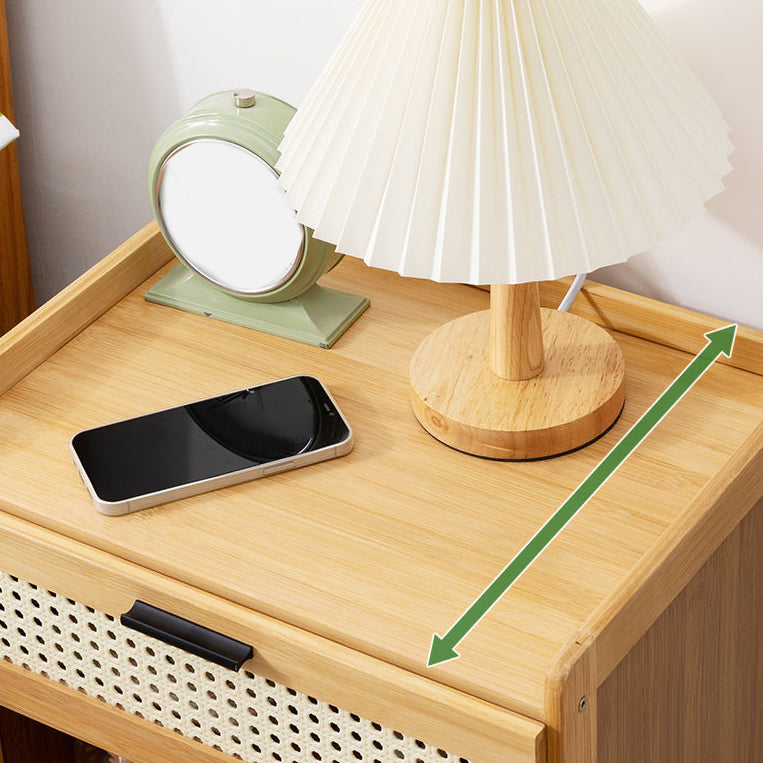 Zeitgenössischer Nachttisch offener Speicherakzentisch Nachttisch für Zuhause