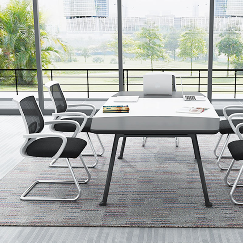 Sedia moderna nessuna sedia ergonomica angosciante con schiena traspirante