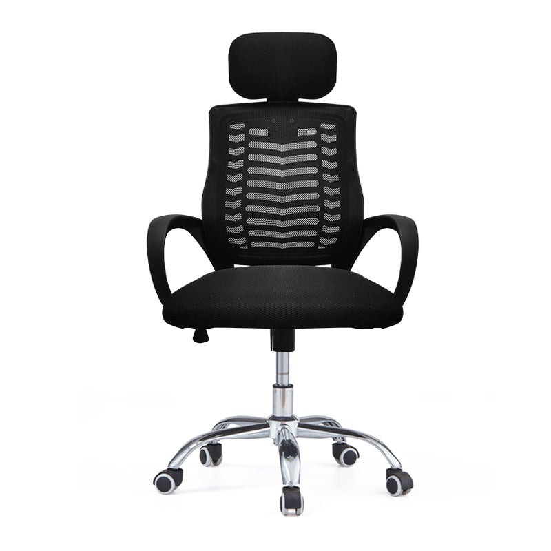 Modern Slide Chair Fixed Arms No Distressing Ergonomic Chair with Breathable Back Clearhalo 'furn' 'furn_office_chair' 'Furniture' 'Office Chairs' 'Office Furniture' 'office_chair' 7130820