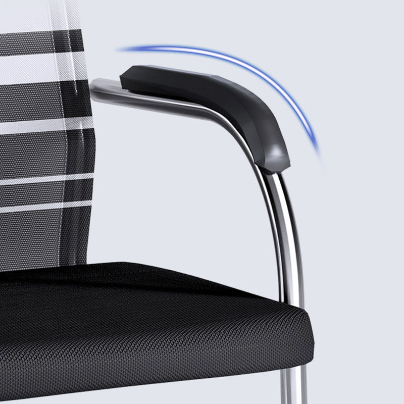 Moderner Bürostuhl fester Waffen ergonomischer Stuhl mit atmungsaktivem Rücken