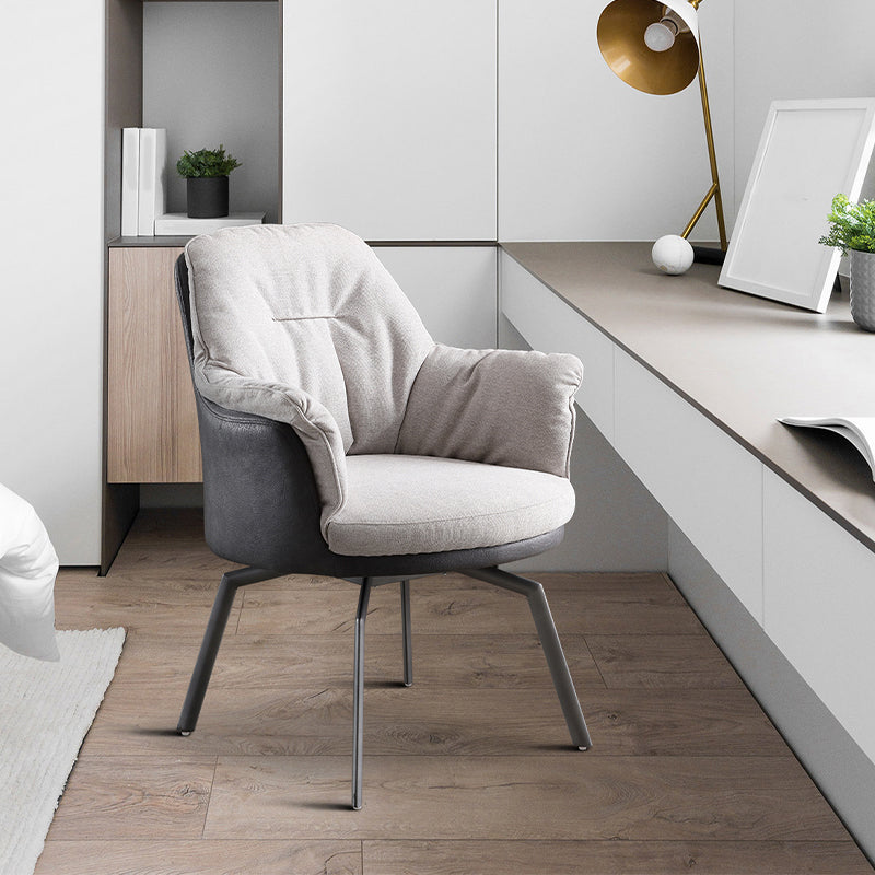 Modern Office Chair No Distressing Ergonomic Armless Desk Chair Clearhalo 'furn' 'furn_office_chair' 'Furniture' 'Office Chairs' 'Office Furniture' 'office_chair' 7130854