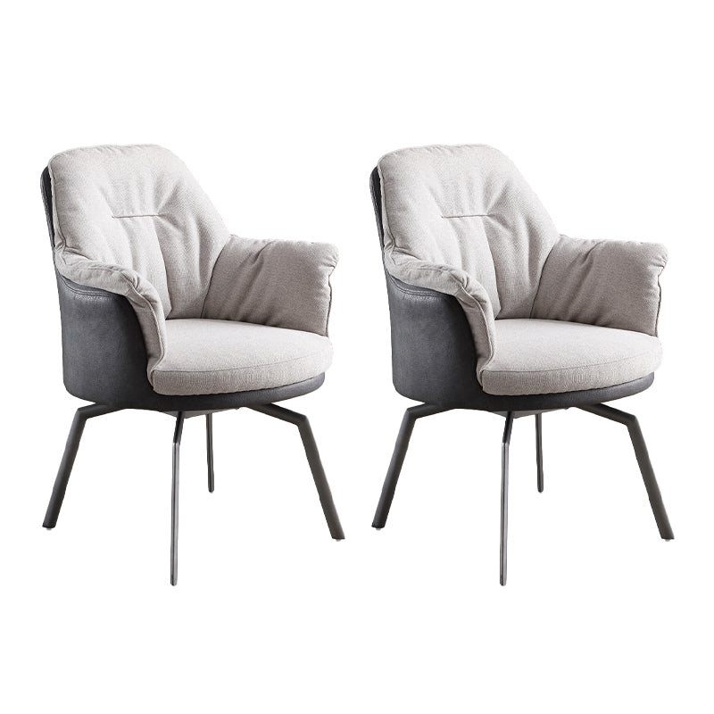 Modern Office Chair No Distressing Ergonomic Armless Desk Chair 2 Piece Set Clearhalo 'furn' 'furn_office_chair' 'Furniture' 'Office Chairs' 'Office Furniture' 'office_chair' 7130855