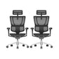 Modern Office Chair Removable Arms Adjustable Seat Height Desk Chair Black 2 Piece Set Without Footrest Clearhalo 'furn' 'furn_office_chair' 'Furniture' 'Office Chairs' 'Office Furniture' 'office_chair' 7130892