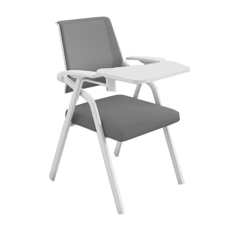 Contemporary Fixed Arms Conference Chair Mesh-back Task Chair for Office Clearhalo 'furn' 'furn_office_chair' 'Furniture' 'Office Chairs' 'Office Furniture' 'office_chair' 7131046