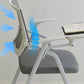 Contemporary Fixed Arms Conference Chair Mesh-back Task Chair for Office Clearhalo 'furn' 'furn_office_chair' 'Furniture' 'Office Chairs' 'Office Furniture' 'office_chair' 7131047