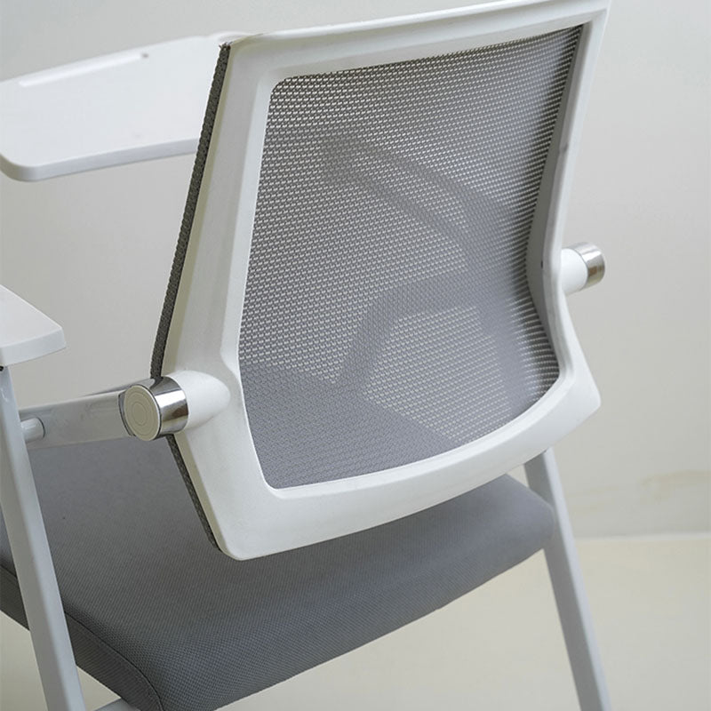 Contemporary Fixed Arms Conference Chair Mesh-back Task Chair for Office Clearhalo 'furn' 'furn_office_chair' 'Furniture' 'Office Chairs' 'Office Furniture' 'office_chair' 7131049