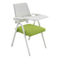 Contemporary Fixed Arms Conference Chair Mesh-back Task Chair for Office With Writing Pad Green 1 Piece Clearhalo 'furn' 'furn_office_chair' 'Furniture' 'Office Chairs' 'Office Furniture' 'office_chair' 7131065