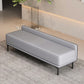 Modern Style Cushioned Seating Bench Rectangle Entryway and Bedroom Bench Light Gray Clearhalo 'Benches' 'Chairs & Seating' 'furn' 'furn_benches' 'Furniture' 'Living Room Furniture' 7131139