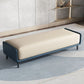 Cushioned Seating Bench Rectangle Entryway and Bedroom Bench , 16.5 inch Width Blue Clearhalo 'Benches' 'Chairs & Seating' 'furn' 'furn_benches' 'Furniture' 'Living Room Furniture' 7131157