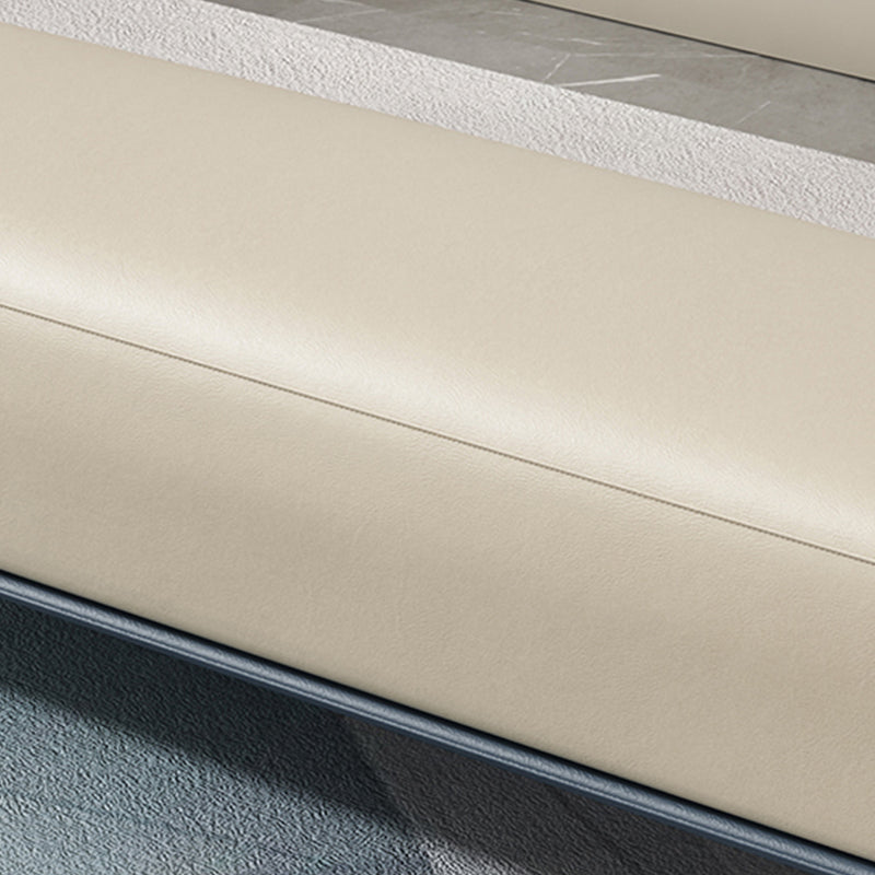 Cushioned Seating Bench Rectangle Entryway and Bedroom Bench , 16.5 inch Width Clearhalo 'Benches' 'Chairs & Seating' 'furn' 'furn_benches' 'Furniture' 'Living Room Furniture' 7131160