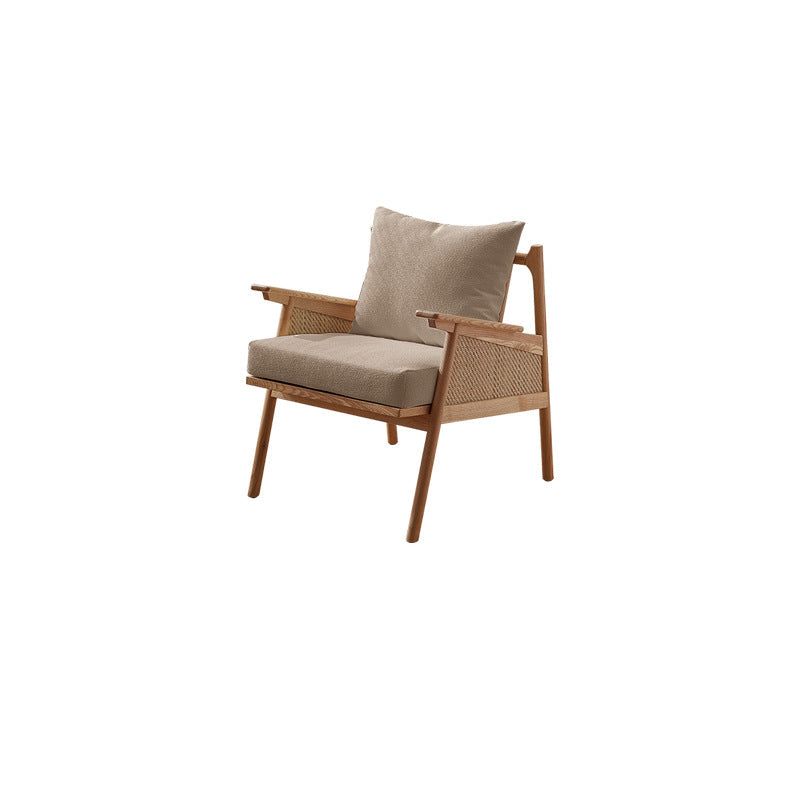 Modern Style Rattan Rocking Chair Indoor Sofa Rocking Chair for Break Gray Clearhalo 'Chairs & Seating' 'furn' 'furn_rocking_chairs' 'Furniture' 'Living Room Furniture' 'Rocking Chairs' 'rocking_chairs' 7131329