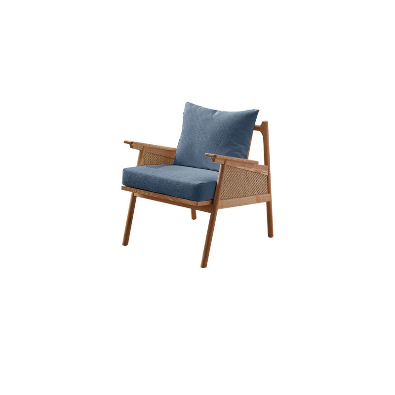 Modern Style Rattan Rocking Chair Indoor Sofa Rocking Chair for Break Cyan Clearhalo 'Chairs & Seating' 'furn' 'furn_rocking_chairs' 'Furniture' 'Living Room Furniture' 'Rocking Chairs' 'rocking_chairs' 7131336
