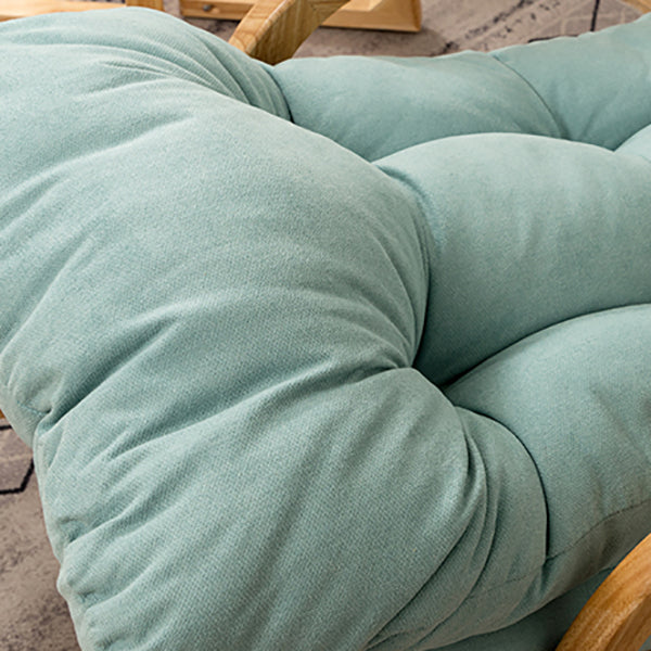 Chaute à bascule canapé de loisir de style contemporain chaise à bascule intérieure avec coussin