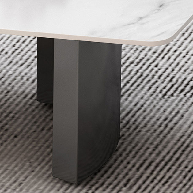 Zusammenfassung 1 Einzelkaffeetisch Stein Top Geometrischer Cocktailtisch