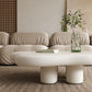 4 Legs Geometric Coffee Table Contemporary Manufactured Wood Cocktail Table Clearhalo 'Coffee & Accent Tables' 'Coffee Tables' 'coffee_tables' 'furn' 'furn_coffee_tables' 'Furniture' 'Living Room Furniture' 7131502
