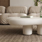 4 Legs Geometric Coffee Table Contemporary Manufactured Wood Cocktail Table Clearhalo 'Coffee & Accent Tables' 'Coffee Tables' 'coffee_tables' 'furn' 'furn_coffee_tables' 'Furniture' 'Living Room Furniture' 7131507