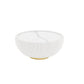 Moderne stijl ronde salontafel Stone Top koffiecocktailtafel