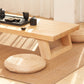 4 Legs Coffee Table Contemporary Rectangle Solid Wood Coffee Cocktail Table Clearhalo 'Coffee & Accent Tables' 'Coffee Tables' 'coffee_tables' 'furn' 'furn_coffee_tables' 'Furniture' 'Living Room Furniture' 7131936