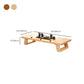 4 Legs Coffee Table Contemporary Rectangle Solid Wood Coffee Cocktail Table Clearhalo 'Coffee & Accent Tables' 'Coffee Tables' 'coffee_tables' 'furn' 'furn_coffee_tables' 'Furniture' 'Living Room Furniture' 7131941
