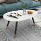Ensemble de table basse contemporaine sans table basse en bois à 3 pieds pénibles