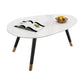 Ensemble de table basse contemporaine sans table basse en bois à 3 pieds pénibles
