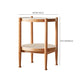4 Legs Tropical Glass Coffee Table No Distressing Bunching Tables with Shelf Clearhalo 'Coffee & Accent Tables' 'Coffee Tables' 'coffee_tables' 'furn' 'furn_coffee_tables' 'Furniture' 'Living Room Furniture' 7132290