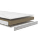 Table basse gigogne ronde en ardoise Frame 2 pièces