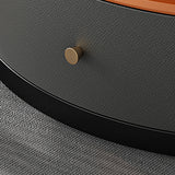 Round Coffee Table Set Frame Nesting Coffee Table Set with 2 Drawers Clearhalo 'Coffee & Accent Tables' 'Coffee Tables' 'coffee_tables' 'furn' 'furn_coffee_tables' 'Furniture' 'Living Room Furniture' 7132447