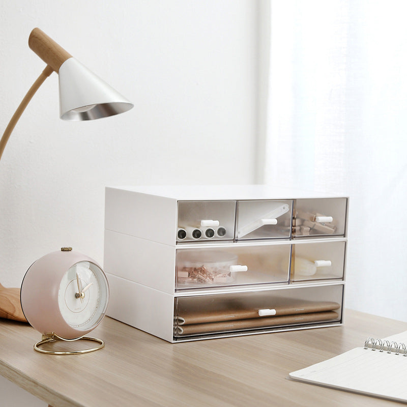 Archivo de cajones de archivos acrílicos modernos para el archivador para el hogar y la oficina