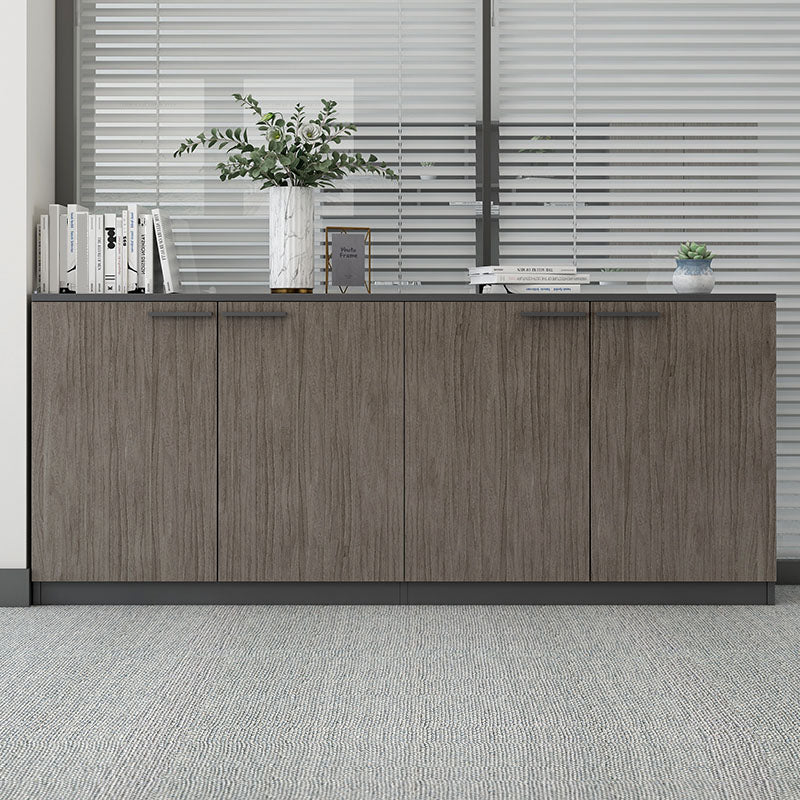 Modern Espresso File Cabinet Solid Wood Lateral File Cabinet with Storage Shelves Clearhalo 'Filing Cabinets' 'filling_cabinets' 'furn' 'furn_filling_cabinets' 'Furniture' 'Office Furniture' 7132599