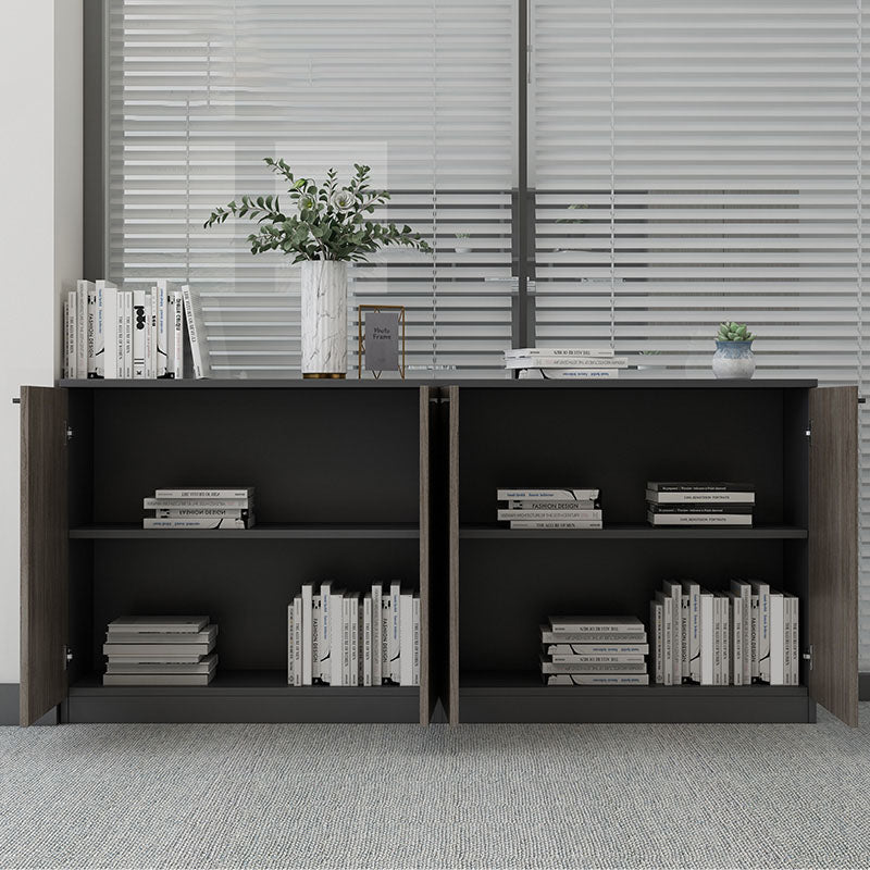 Modern Espresso File Cabinet Solid Wood Lateral File Cabinet with Storage Shelves Clearhalo 'Filing Cabinets' 'filling_cabinets' 'furn' 'furn_filling_cabinets' 'Furniture' 'Office Furniture' 7132608