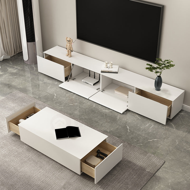 Modern Media Console Wood Media Console TV Stand for Living Room Clearhalo 'furn' 'furn_tv_stands_entertainment_centers' 'Furniture' 'Living Room Furniture' 'TV Stands & Entertainment Centers' 'TV Stands & Media Storage Furniture' 'tv_stands_entertainment_centers' 7133740