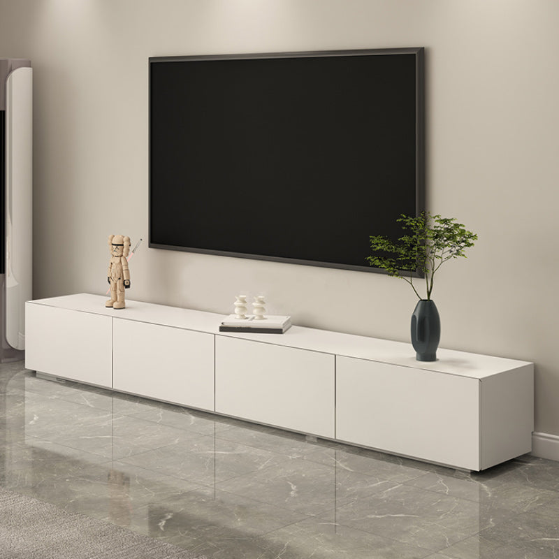 Modern Media Console Wood Media Console TV Stand for Living Room 94.5"L x 14"W x 16"H 4 Clearhalo 'furn' 'furn_tv_stands_entertainment_centers' 'Furniture' 'Living Room Furniture' 'TV Stands & Entertainment Centers' 'TV Stands & Media Storage Furniture' 'tv_stands_entertainment_centers' 7133742