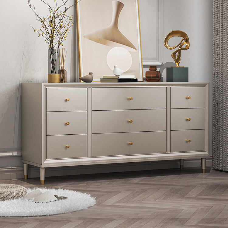 Modernisme Accenttafel Nachtkastje Opberglade Bed Nachtkastje met 8/9 laden voor thuis