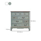 Coastal Storage Chest Dresser Solid Wood Dresser with 5/7 Drawers , 14.04 Inch W Clearhalo 'Bedroom Furniture' 'Dressers & Chests' 'dressers_chests' 'furn' 'furn_dressers_chests' 'Furniture' 7133924