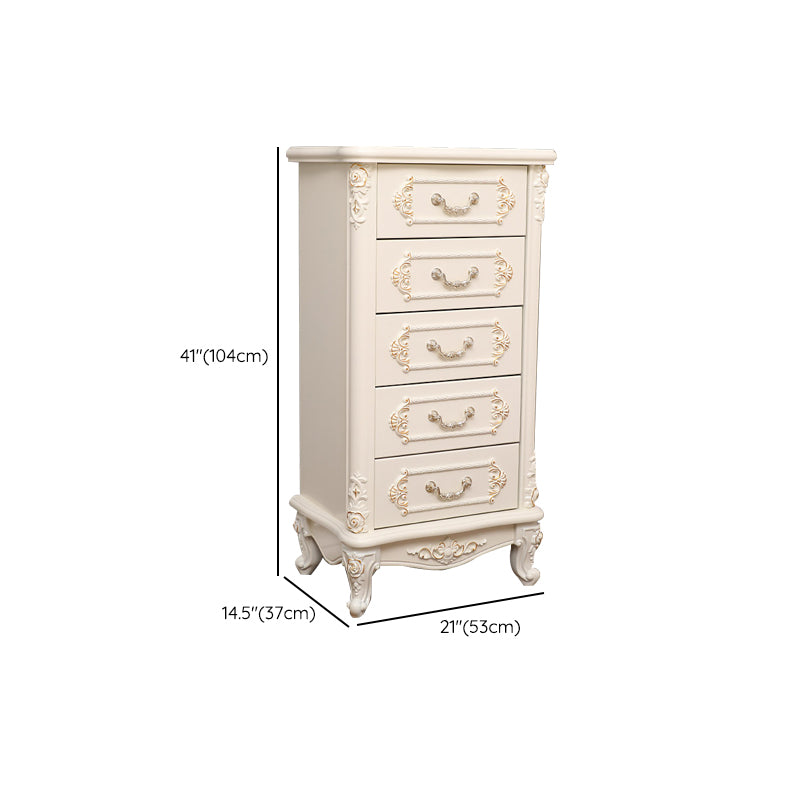 Traditional Storage Chest Solid Wood Dresser with 2/3/4/5 Drawers , 14.43 Inch W Clearhalo 'Bedroom Furniture' 'Dressers & Chests' 'dressers_chests' 'furn' 'furn_dressers_chests' 'Furniture' 7133961