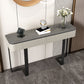 Console Tables Glam Style Sofa Console Sofa Table , 33.5 inch High Hall