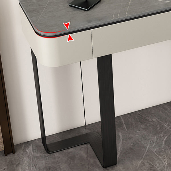 Console Tables Glam Style Sofa Console Sofa Table , 33.5 inch High Hall