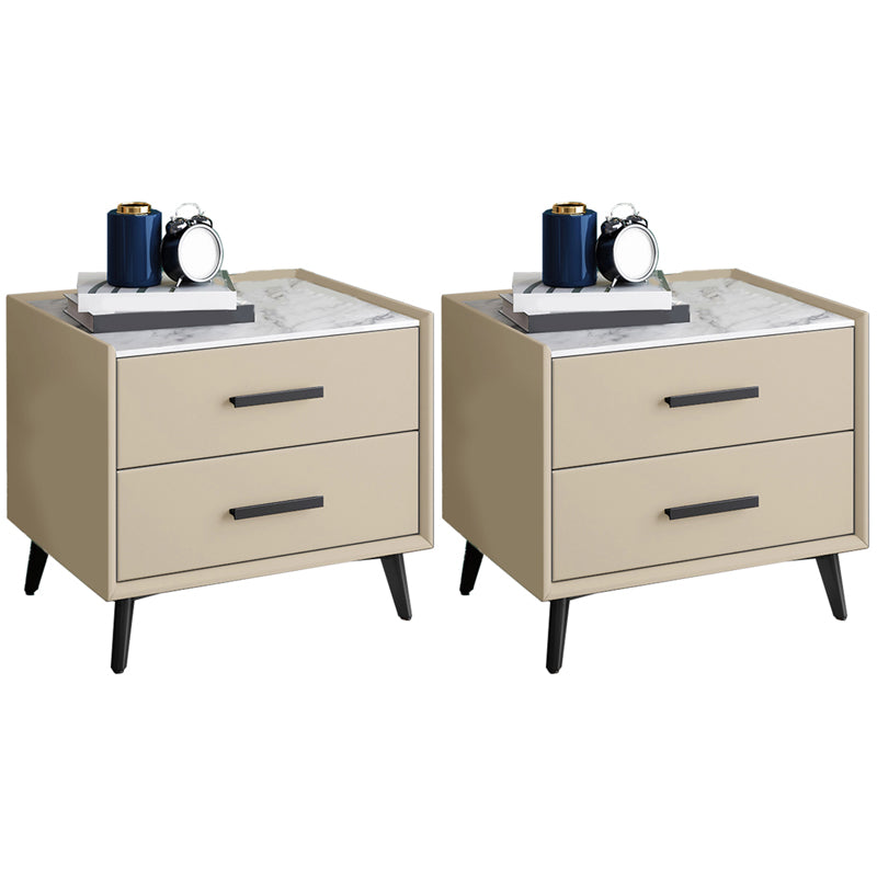 Zeitgenössischer Nachttisch Speicherakzentisch Nachttisch mit 2/3 Schubladen für Zuhause