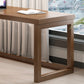 Modern Solid Wood Corner Writing Desk Sled Base 29.53-inch Tall Office Desk Clearhalo 'furn' 'furn_office_desk' 'Furniture' 'Office Desks' 'Office Furniture' 'office_desk' 7134478