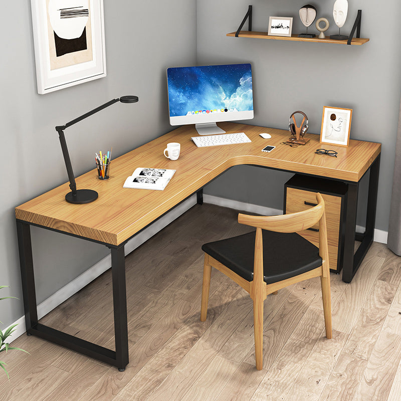 Modern Solid Wood Writing Desk Sled Base 29.53" Tall Office Desk (Drawers not Included) Clearhalo 'furn' 'furn_office_desk' 'Furniture' 'Office Desks' 'Office Furniture' 'office_desk' 7134526