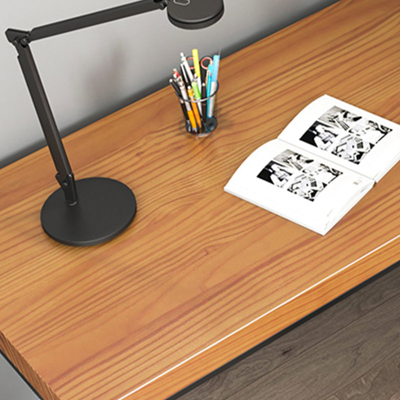 Modern Solid Wood Writing Desk Sled Base 29.53" Tall Office Desk (Drawers not Included) Clearhalo 'furn' 'furn_office_desk' 'Furniture' 'Office Desks' 'Office Furniture' 'office_desk' 7134534